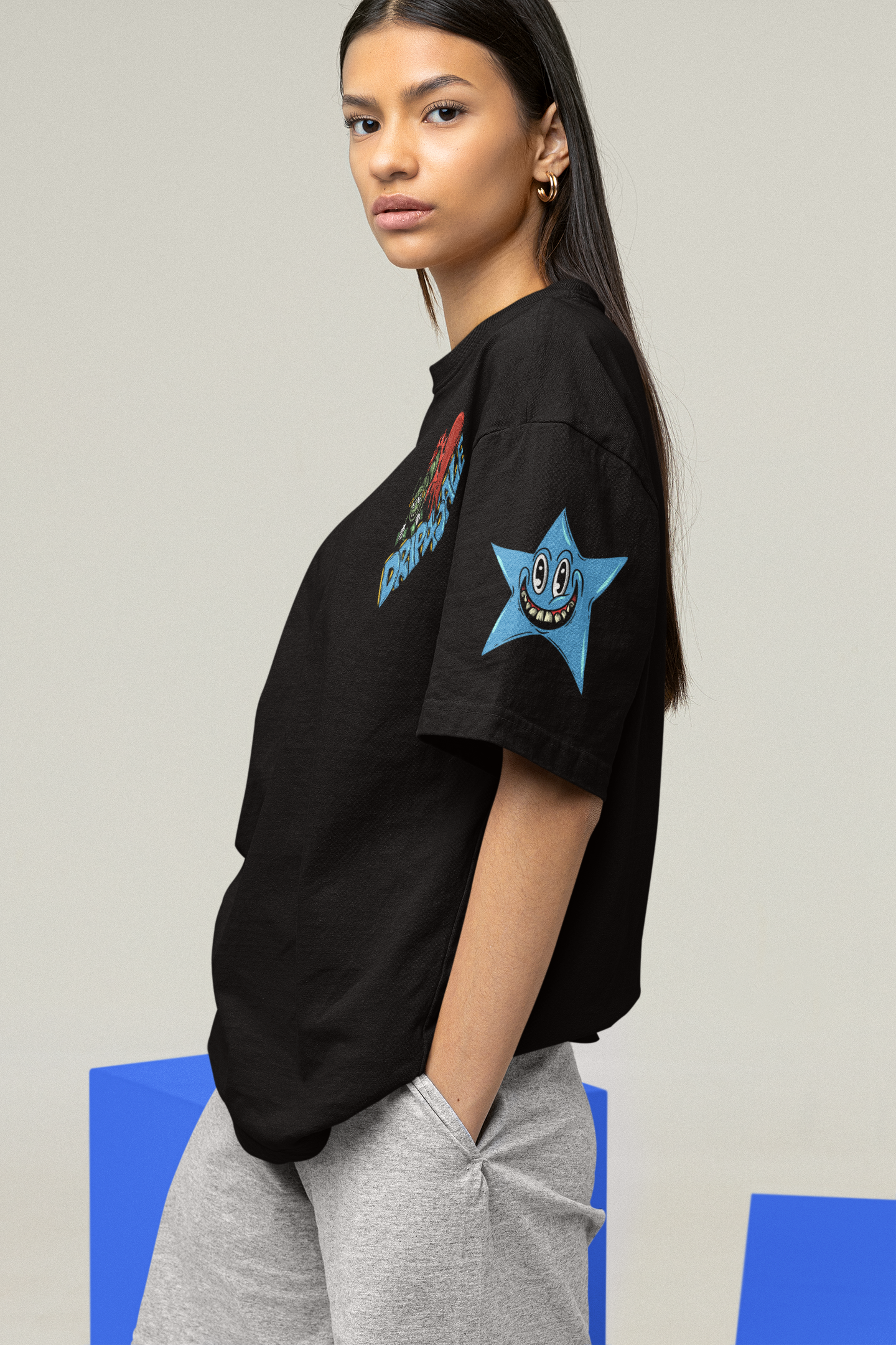 Love Fades Tee front, side and back
